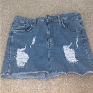 Forever 21 jean skirt  
